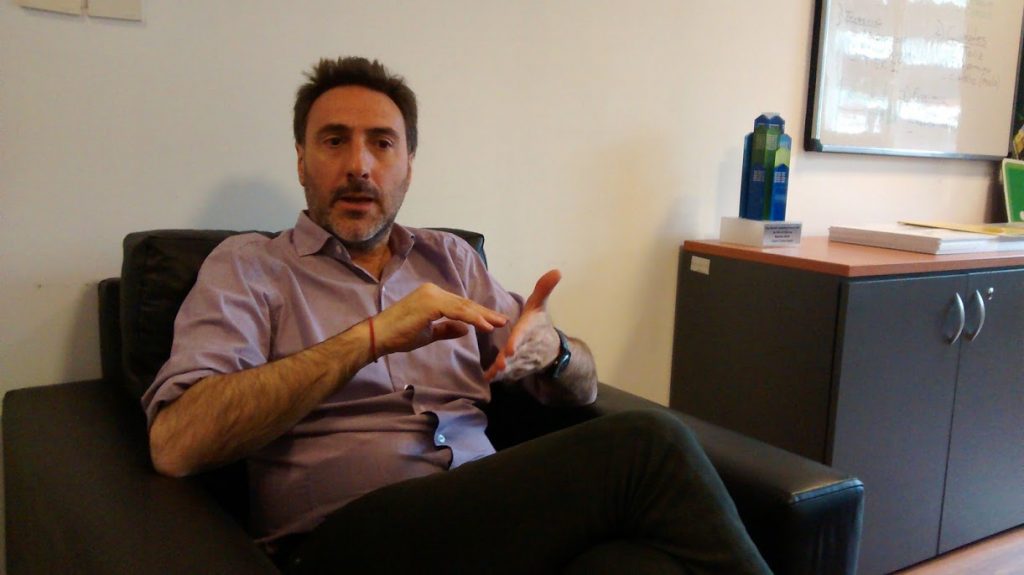 Juan Carlos Villalonga: ex Greenpeace, fundador de Los Verdes, es titular de la Agencia de Protección Ambiental porteña y actual diputado de la Nación. Foto: Damián Profeta. Licencia: CC BY-SA 2.0.
