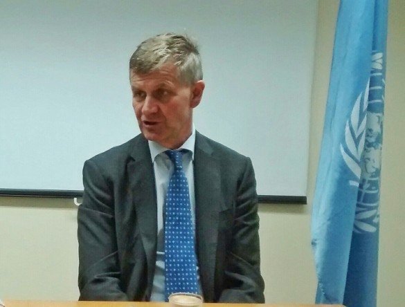 Erik Solheim, director ejecutivo del Programa de Naciones Unidas para el Medio Ambiente (PNUMA). Foto: Damián Profeta. Licencia: Creative Commons CC BY-SA 2.0.