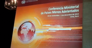 Desarrollo: Conferencia de Países Menos Adelantados 2013 en Lima