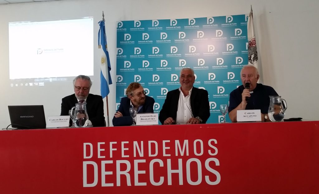 Jornada "Foro Alternativo Mundial del Agua 2018", en la Defensoría del Pueblo de la Ciudad de Buenos Aires. Foto: Damián Profeta. CC BY 2.0.